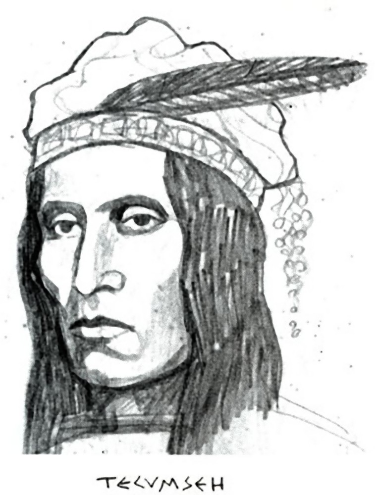 Portrait de Tecumseh