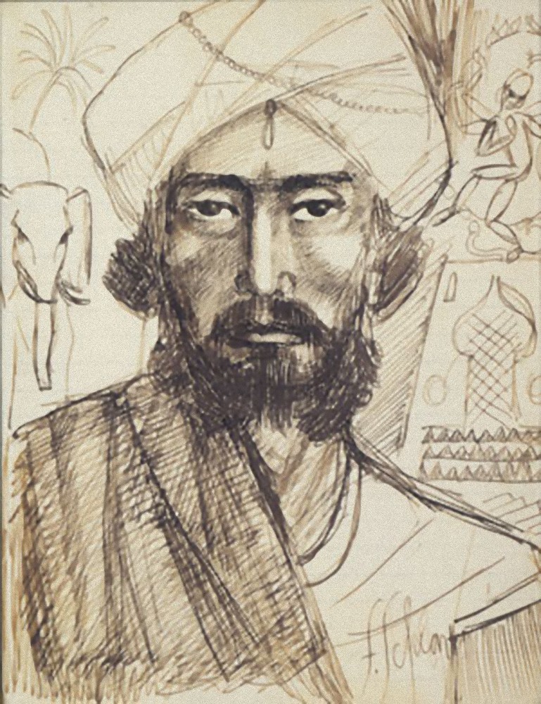 Sketch of a Maharaja